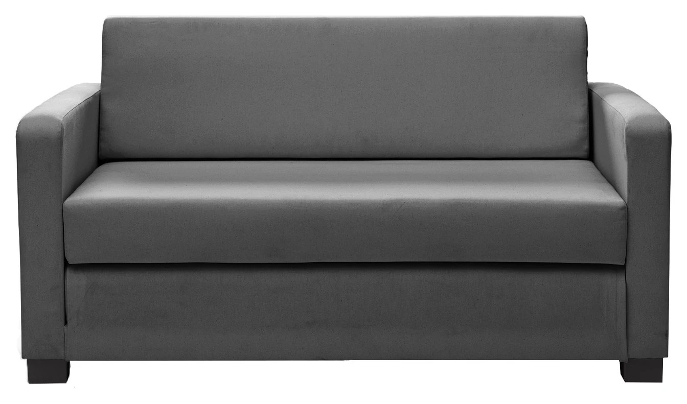 Habitat Lucy 2 Seater Fabric Sofa Bed - Grey 3 Habitat Lucy 2 Seater Fabric Sofa Bed - Grey