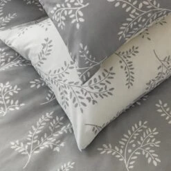 Habitat Floral Trail Grey Bedding Set - Single -Habitat 4636700 R Z002C