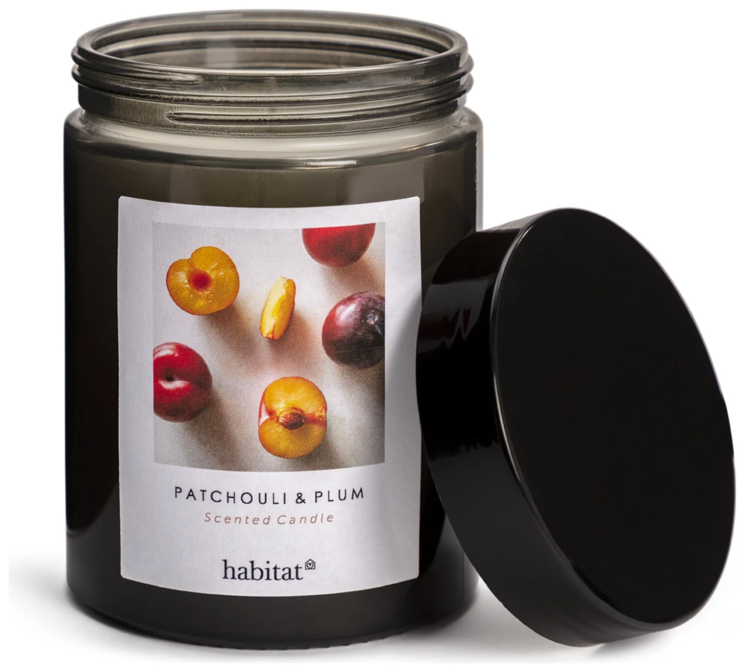 Habitat Scented Jar Candle - Patchouli & Plum 3 Habitat Scented Jar Candle - Patchouli & Plum