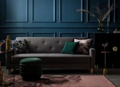 Habitat Brooks Clic Clac Fabric Sofa Bed - Grey 10 Habitat Brooks Clic Clac Fabric Sofa Bed - Grey -Habitat 4665537 R Z001C