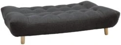 Habitat Kota 3 Seater Fabric Clic Clac Sofa Bed - Charcoal 13 Habitat Kota 3 Seater Fabric Clic Clac Sofa Bed - Charcoal -Habitat 5017737 R Z003A