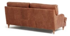 Habitat Livingston Leather 3 Seater Sofa - Tan 18 Habitat Livingston Leather 3 Seater Sofa - Tan -Habitat 5397213 R Z004A