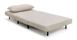 Habitat Roma Single Boucle Chairbed - Cream -Habitat 5644760 R Z002A