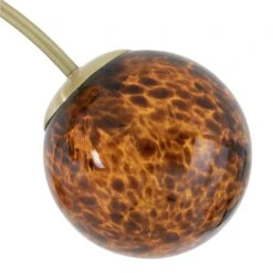 Habitat Hayle Tortoise Shell 4 Light Ceiling Light - Brass -Habitat 5792571 R Z003A