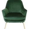 Habitat Celine Velvet Accent Chair - Green 2 Habitat Celine Velvet Accent Chair - Green -Habitat 5828476 R Z001A