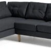 Habitat Joshua Left Hand Corner Chaise Sofa - Charcoal -Habitat 6089647 R Z001A