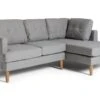 Habitat Joshua Fabric Corner Chaise Sofa - Light Grey -Habitat 6205737 R Z001A