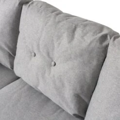 Habitat Joshua Fabric Corner Chaise Sofa - Light Grey -Habitat 6205737 R Z008A
