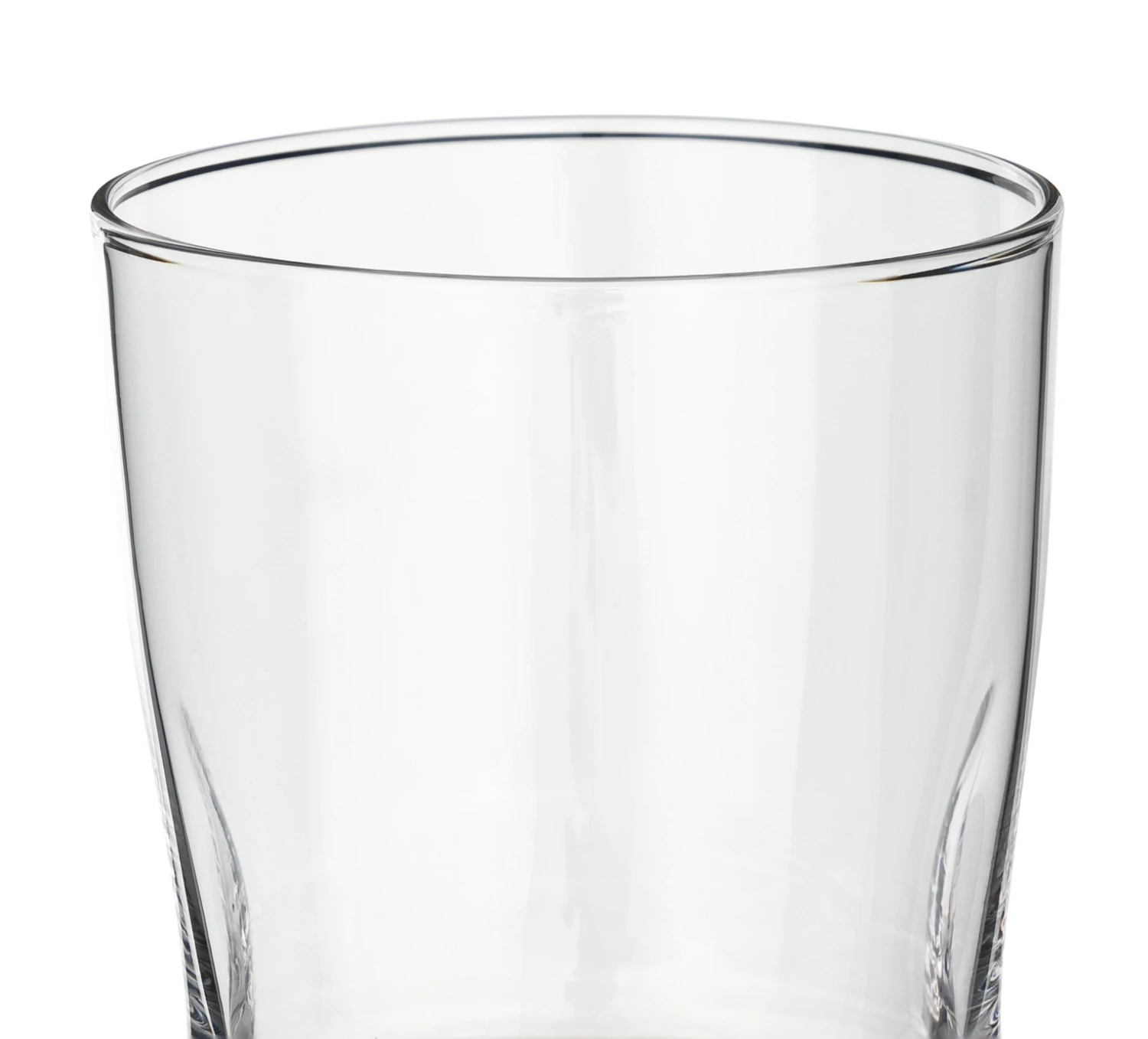 Habitat Clear Pinched Set Of 4 Tumbler Glasses 6 Habitat Clear Pinched Set Of 4 Tumbler Glasses - Image 4