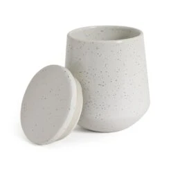 Habitat Addison 2 Piece Storage Canister - White 8 Habitat Addison 2 Piece Storage Canister - White -Habitat 6609429 R Z002A