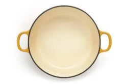 Habitat Global 5.3 Litre Cast Iron Casserole Dish - Yellow -Habitat 6609625 R Z002A