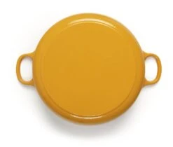 Habitat Global 5.3 Litre Cast Iron Casserole Dish - Yellow -Habitat 6609625 R Z004A