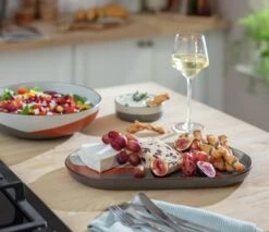 Habitat Dipped Speckle Stoneware Serving Platter 9 Habitat Dipped Speckle Stoneware Serving Platter -Habitat 6824101 R Z001C