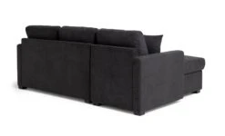 Habitat Reagan Left Corner Chaise Sofa Bed - Charcoal -Habitat 6980038 R Z004A