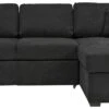 Habitat Reagan Right Corner Chaise Sofa Bed - Charcoal