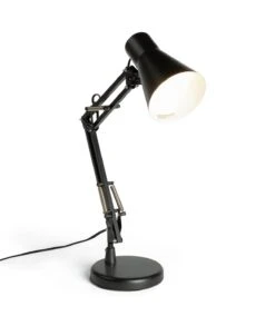 Habitat Swing Arm Desk Lamp - Matt Black -Habitat 7073841 R Z002A