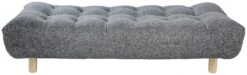 Habitat Kota Fabric Clic Clac Sofa Bed - Black And White -Habitat 7097377 R Z004A