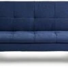 Habitat Nolan Fabric Clic Clac Sofa Bed - Denim Blue -Habitat 7199787 R Z001A