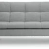 Habitat Nolan Fabric Clic Clac Sofa Bed - Light Grey -Habitat 7233227 R Z001A