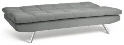 Habitat Nolan Fabric Clic Clac Sofa Bed - Light Grey -Habitat 7233227 R Z003A