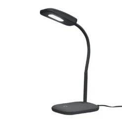 Habitat Silby Soft Touch LED Desk Lamp - Black -Habitat 7601127 R Z004A