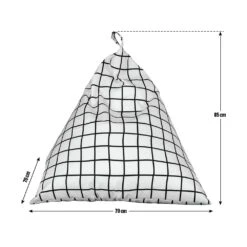 Habitat Large Monochrome Bean Bag 15 Habitat Large Monochrome Bean Bag -Habitat 7620012 R Z020A