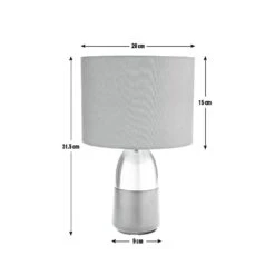 Habitat Duno Touch Table Lamp - Copper & Pink -Habitat 7644191 R Z020A