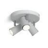Habitat 3 Light Spotlight Plate - Matt White -Habitat 7653326 R Z001A