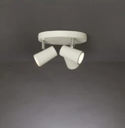 Habitat 3 Light Spotlight Plate - Matt White -Habitat 7653326 R Z005A