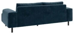 Habitat Julien Velvet 3 Seater Sofa - Navy Blue 12 Habitat Julien Velvet 3 Seater Sofa - Navy Blue -Habitat 7836033 R Z004A