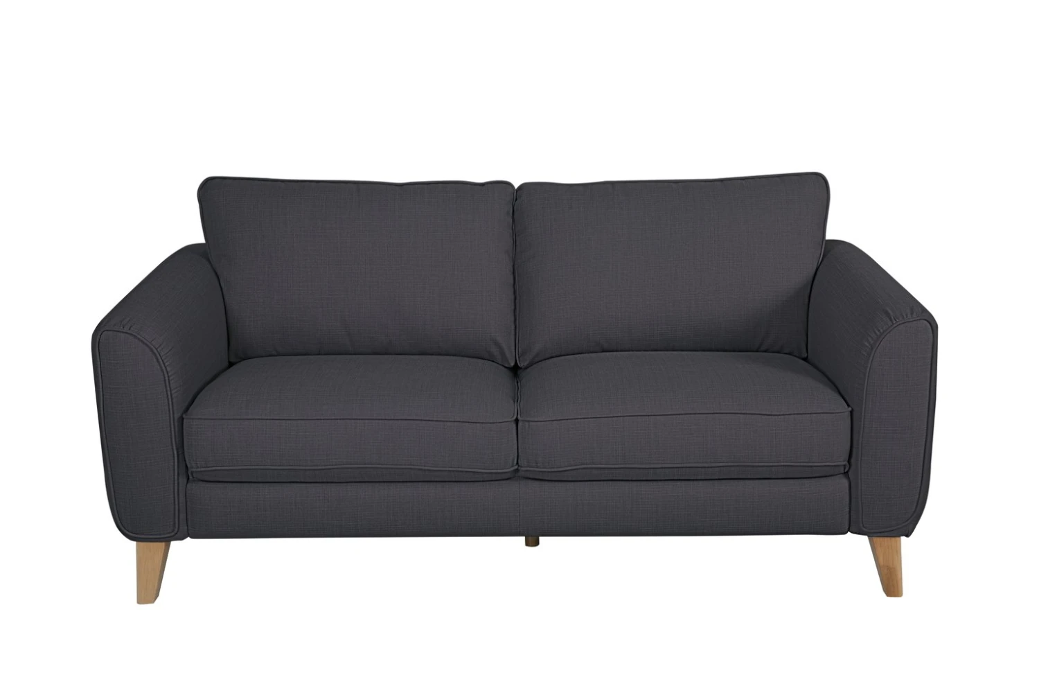 Habitat Cooper Fabric 3 Seater Sofa - Charcoal 3 Habitat Cooper Fabric 3 Seater Sofa - Charcoal