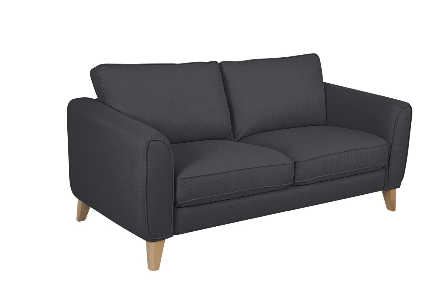 Habitat Cooper Fabric 3 Seater Sofa - Charcoal 6 Habitat Cooper Fabric 3 Seater Sofa - Charcoal - Image 4