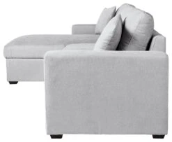 Habitat Reagan Left Corner Storage Sofa Bed - Grey -Habitat 7842766 R Z004A