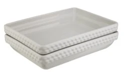 Habitat Ceramic Rectangular Stacking Roaster - Large -Habitat 7881954 R Z003A