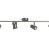 Habitat Brushed Chrome 4 Light Spotlight Bar -Habitat 7911525 R Z001A