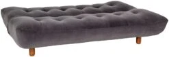 Habitat Kota 3 Seater Velvet Clic Clac Sofa Bed - Grey -Habitat 7917282 R Z003A