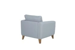 Habitat Cooper Fabric Armchair - Light Grey -Habitat 7956377 R Z005A