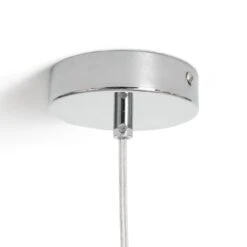 Habitat Glam 6 Light Glass Ceiling Light – Chrome -Habitat 7996973 R Z003A