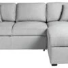Habitat Reagan Right Corner Sofa Bed - Grey -Habitat 8178721 R Z001A