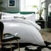 Habitat Egyptian Cotton 400TC White Bedding Set - Single -Habitat 8200455 R Z001A