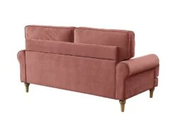 Habitat Vienna Velvet 2 Seater Sofa - Rose -Habitat 8340298 R Z003A
