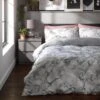 Habitat Marble White & Black Bedding Set - Single -Habitat 8343271 R Z001A