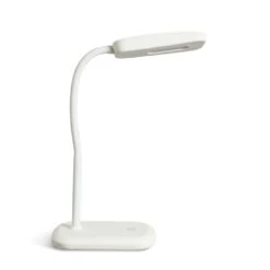Habitat Silby Soft Touch LED Desk Lamp - White -Habitat 8361648 R Z002A