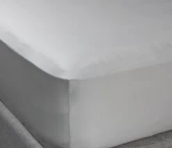 Habitat Egyptian Cotton 400TC Grey Fitted Sheet - Single -Habitat 8366928 R Z009C