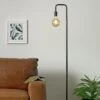 Habitat Rayner Industrial Floor Lamp - Black -Habitat 8438399 R Z001A