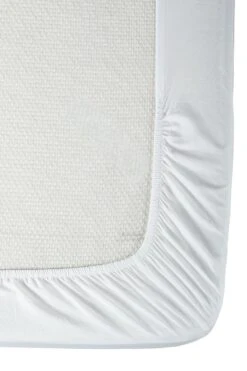 Habitat Pure Cotton 200TC White Deep Fitted Sheet - Single -Habitat 8456247 R Z002A