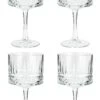 Habitat Pressed Set Of 4 Gin Glasses 1 Habitat Pressed Set Of 4 Gin Glasses -Habitat 8481755 R Z001A