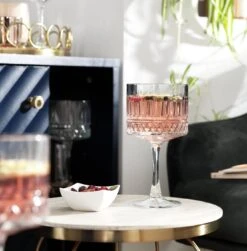 Habitat Pressed Set Of 4 Gin Glasses -Habitat 8481755 R Z001C