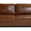 Habitat Milford Leather 4 Seater Sofa - Tan -Habitat 8591250 R Z001A