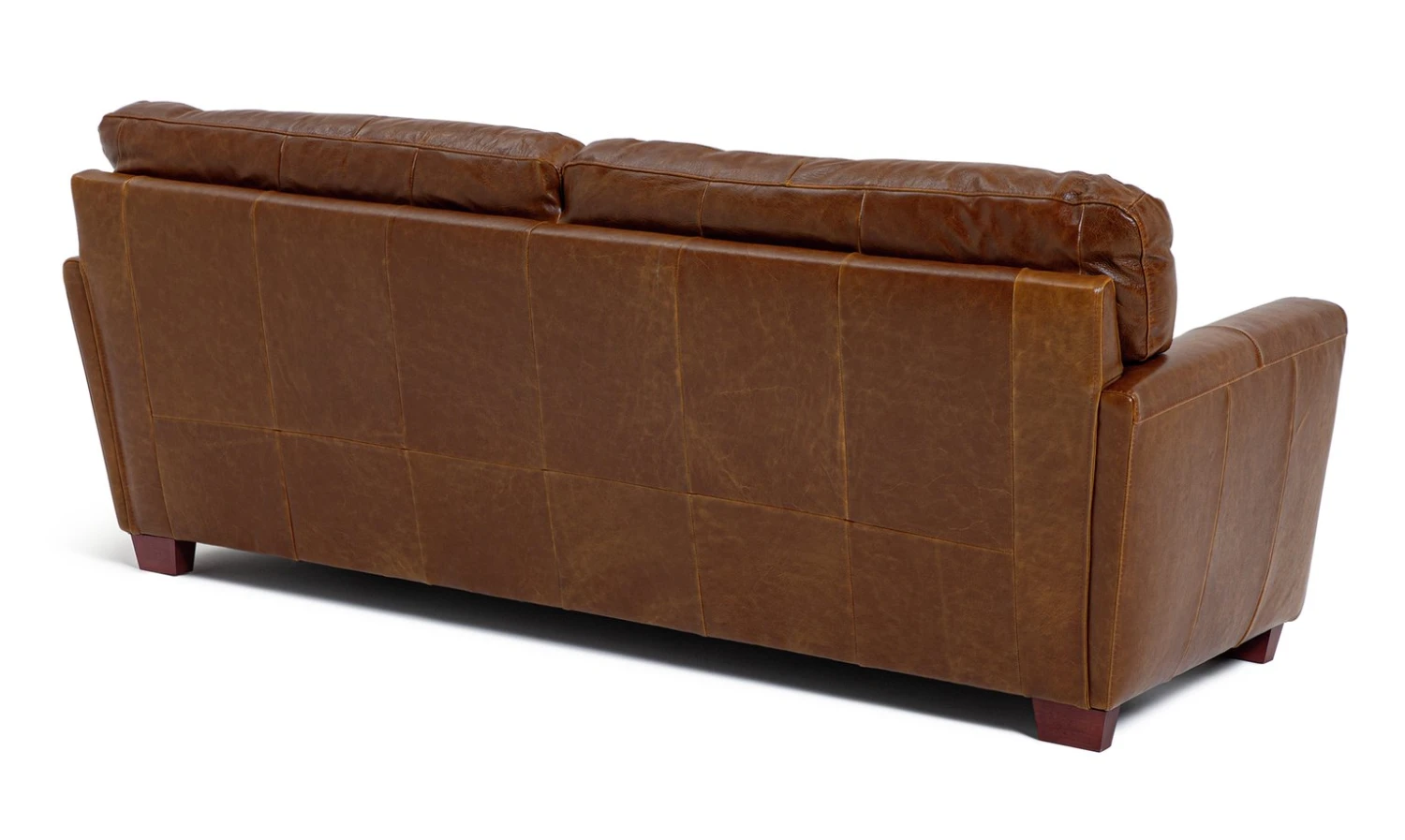 Habitat Milford Leather 4 Seater Sofa - Tan 7 Habitat Milford Leather 4 Seater Sofa - Tan - Image 5